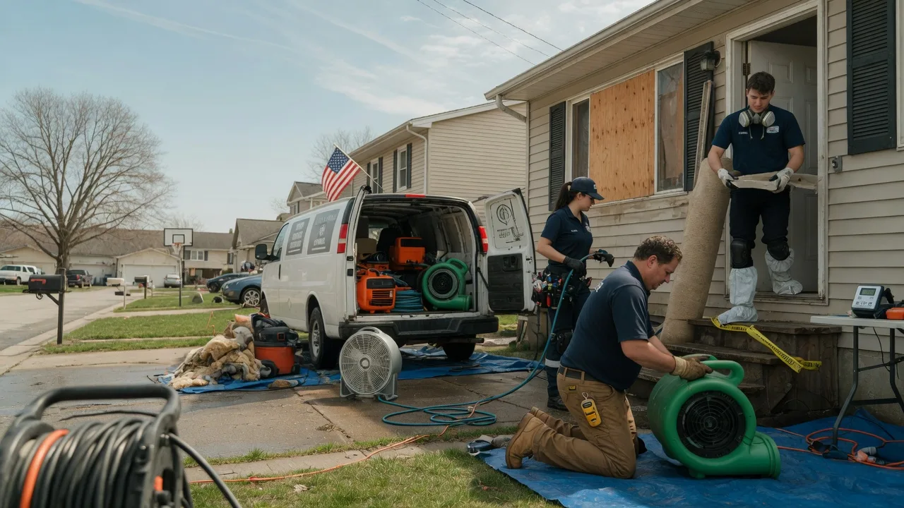 Water Damage Restoration in Lawnside, NJ near me